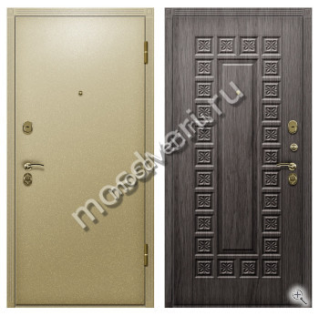 Одностворчатая дверь входная в дом утепленная TD-138 - купить от производителя Мосдвери Одностворчатая дверь входная в дом утепленная TD-138