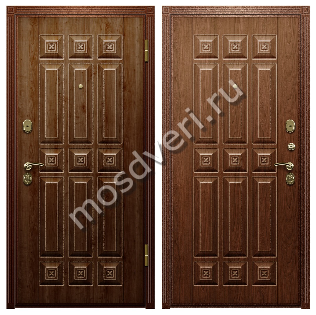 Утепленная металлическая дверь с терморазрывом TD-28 - купить от производителя Мосдвери Утепленная металлическая дверь с терморазрывом TD-28